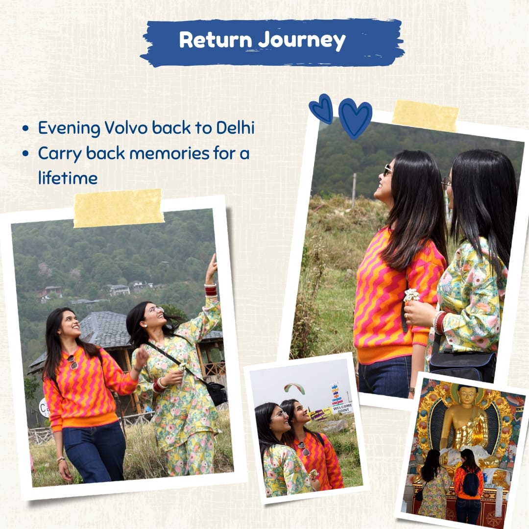 Itenary for bir tour package